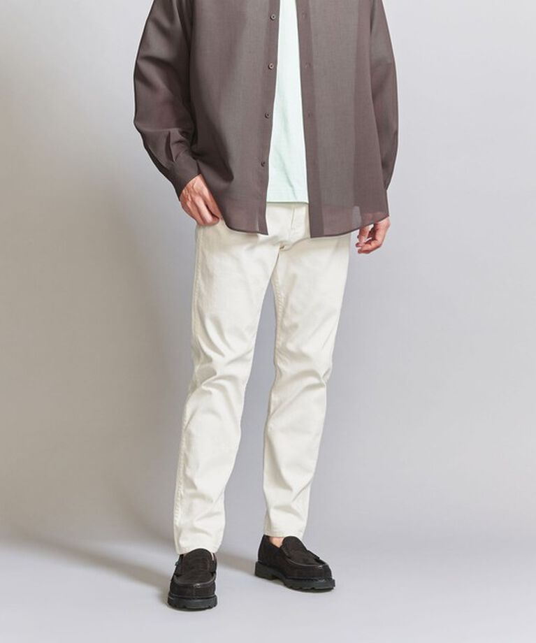 BEAUTY&YOUTH UNITED ARROWS「カツラギ 5ポケット パンツ ‐ストレッチ‐」|チノ|OFF WHITE