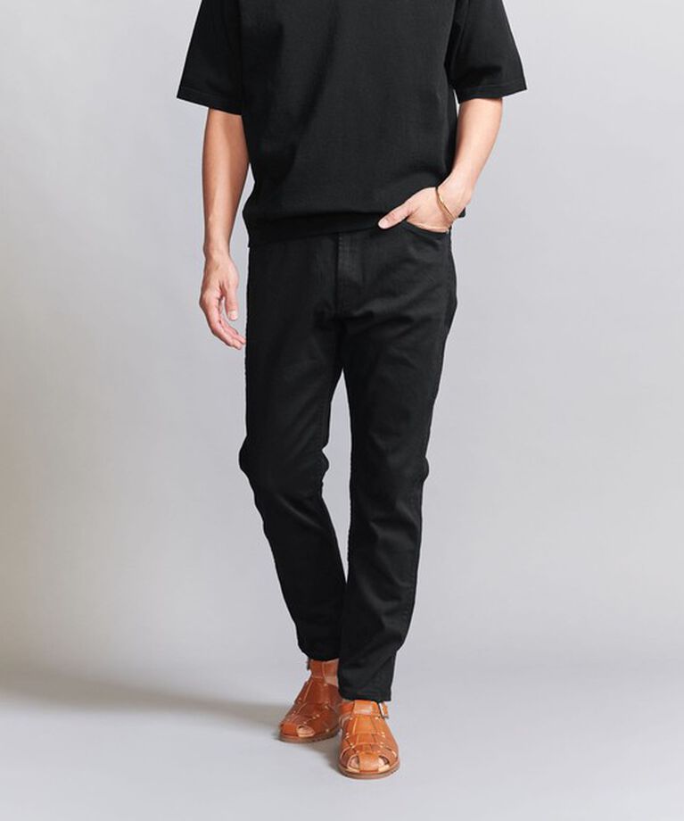 BEAUTY&YOUTH UNITED ARROWS「カツラギ 5ポケット パンツ ‐ストレッチ‐」|チノ|BLACK
