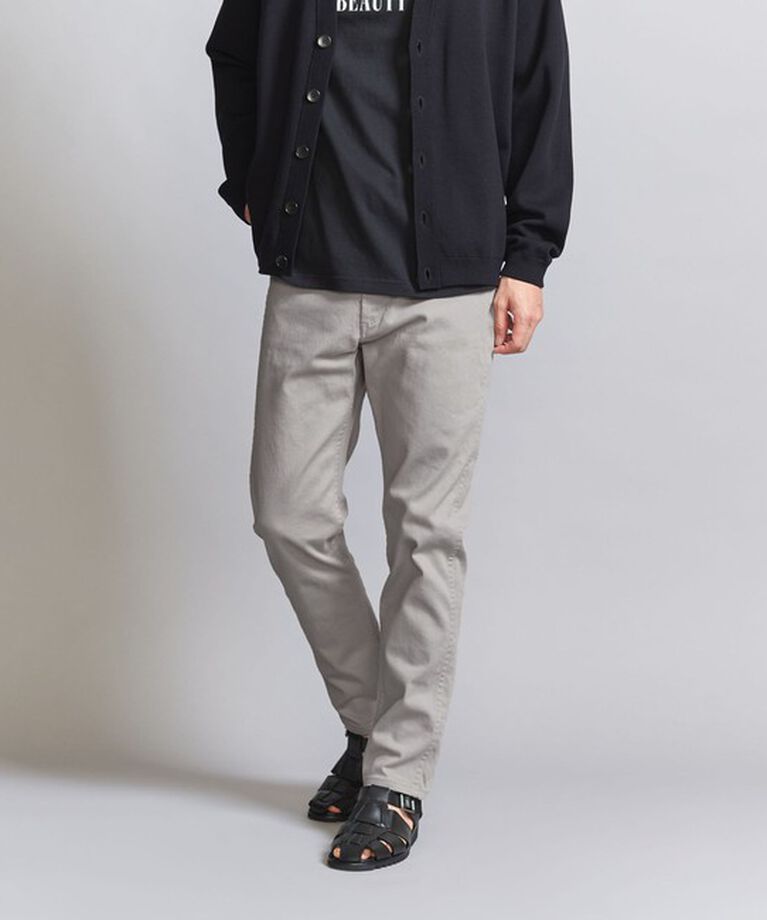 BEAUTY&YOUTH UNITED ARROWS「カツラギ 5ポケット パンツ ‐ストレッチ‐」|チノ|LT.GRAY