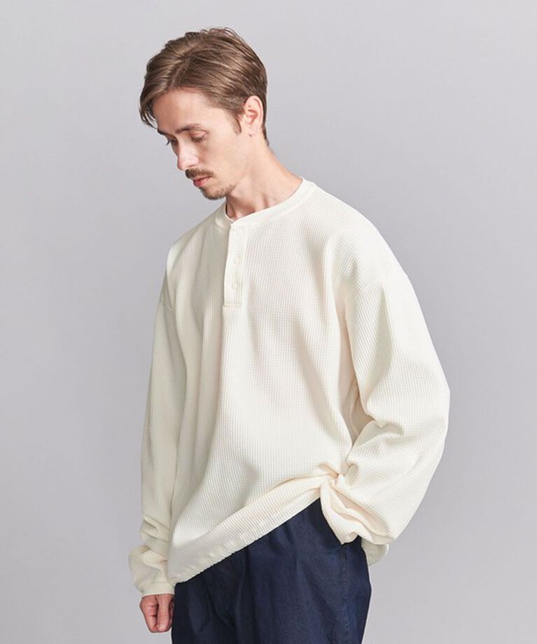 BEAUTY&YOUTH UNITED ARROWS「テック サーマル ヘンリーネック カットソー」|Tシャツ・カットソー|