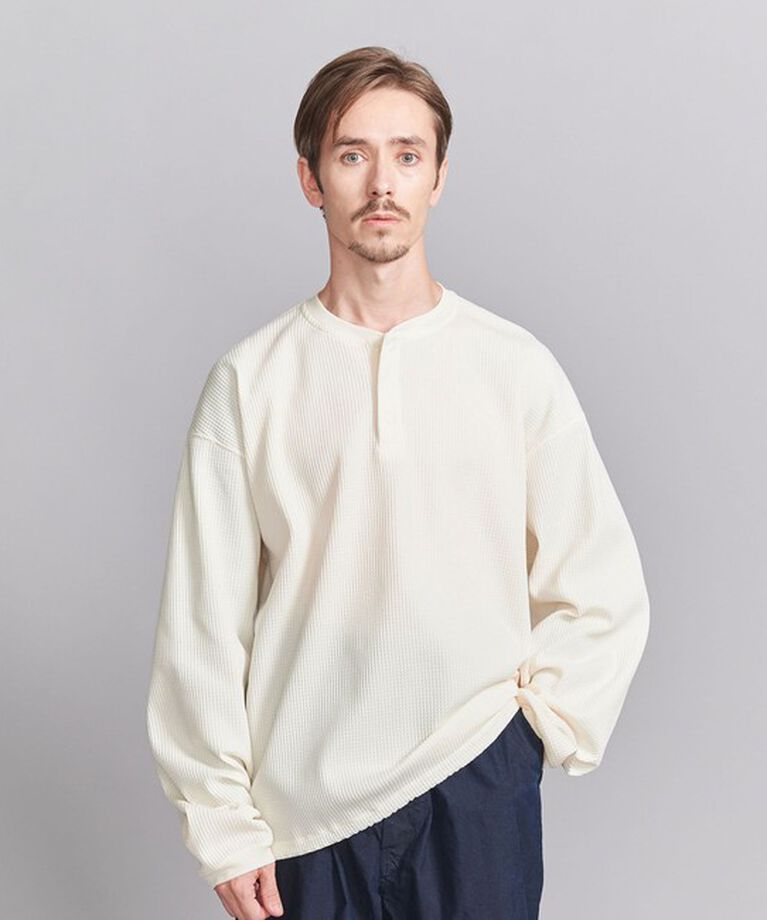 BEAUTY&YOUTH UNITED ARROWS「テック サーマル ヘンリーネック カットソー」|Tシャツ・カットソー|