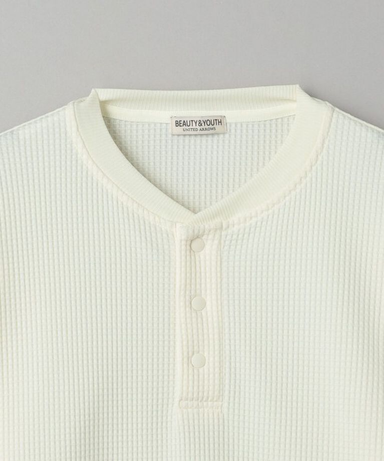 BEAUTY&YOUTH UNITED ARROWS「テック サーマル ヘンリーネック カットソー」|Tシャツ・カットソー|