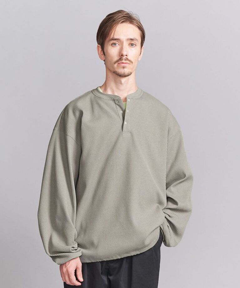 BEAUTY&YOUTH UNITED ARROWS「テック サーマル ヘンリーネック カットソー」|Tシャツ・カットソー|