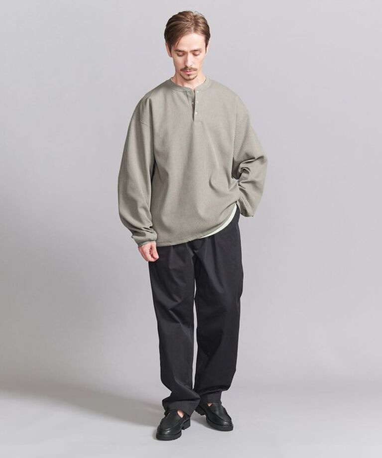 BEAUTY&YOUTH UNITED ARROWS「テック サーマル ヘンリーネック カットソー」|Tシャツ・カットソー|