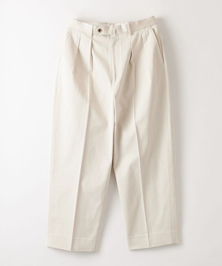 STEVEN ALAN「＜Steven Alan＞ ウエポン ニドム イン ツープリーツ ドレス トラウザーズ」|チノ|
