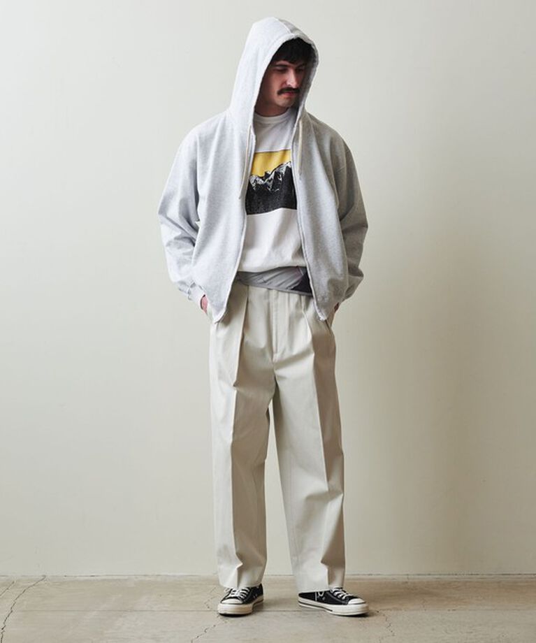 STEVEN ALAN「＜Steven Alan＞ ウエポン ニドム イン ツープリーツ ドレス トラウザーズ」|チノ|