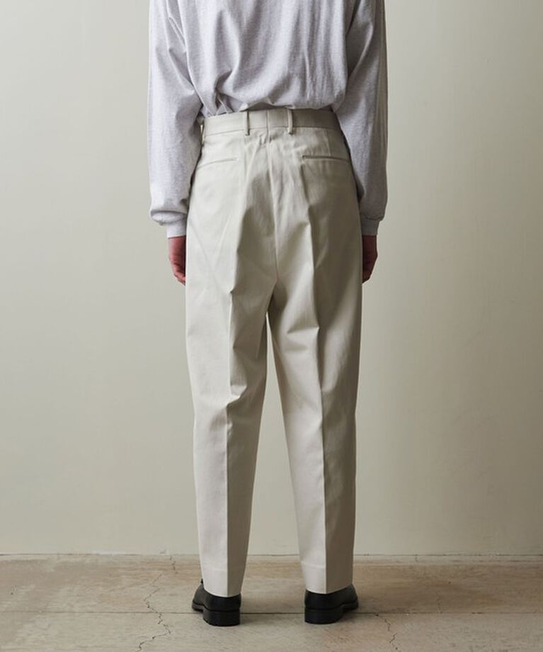 STEVEN ALAN「＜Steven Alan＞ ウエポン ニドム イン ツープリーツ ドレス トラウザーズ」|チノ|