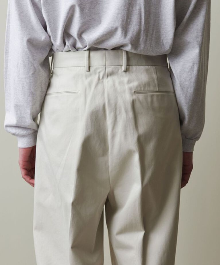 STEVEN ALAN「＜Steven Alan＞ ウエポン ニドム イン ツープリーツ ドレス トラウザーズ」|チノ|