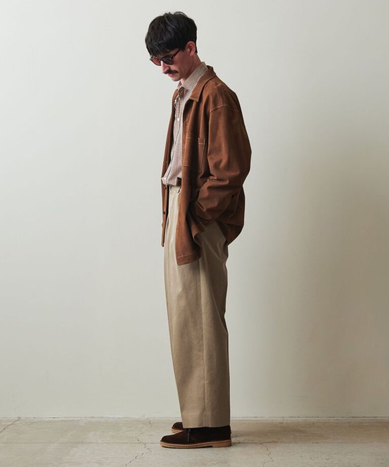 STEVEN ALAN「＜Steven Alan＞ ウエポン ニドム イン ツープリーツ ドレス トラウザーズ」|チノ|