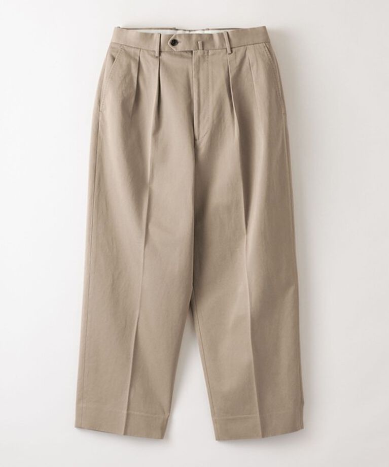 STEVEN ALAN「＜Steven Alan＞ ウエポン ニドム イン ツープリーツ ドレス トラウザーズ」|チノ|