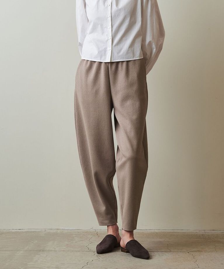 STEVEN ALAN「＜Steven Alan＞ブークレ ダンボール イージー ワイドパンツ」|その他|MD.BROWN