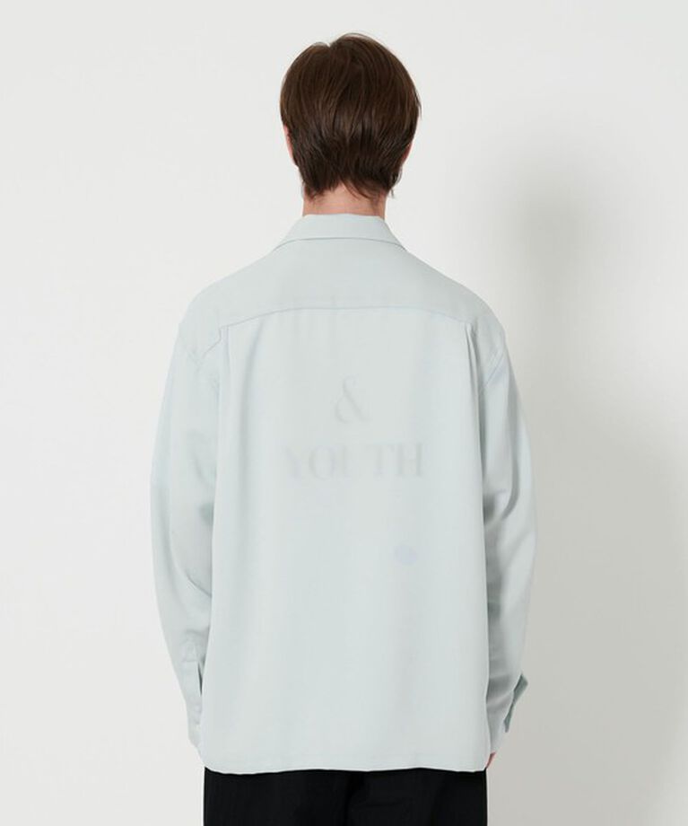 BEAUTY&YOUTH UNITED ARROWS「ドレープ ツイル オープンカラー シャツ」|シャツ・ブラウス|