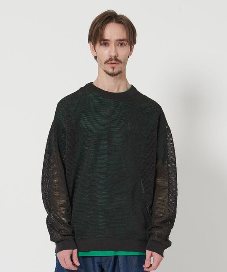 BEAUTY&YOUTH UNITED ARROWS「クランチー グリッド ニット」|ニット・セーター|
