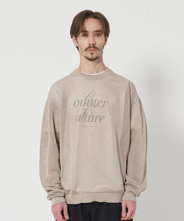 BEAUTY&YOUTH UNITED ARROWS「クランチー グリッド ニット」|ニット・セーター|