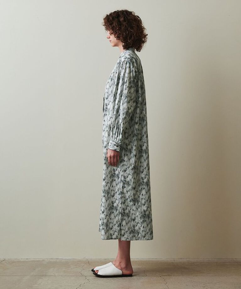 STEVEN ALAN「＜Steven Alan＞プリント ギャザー ワンピース」|ワンピース|