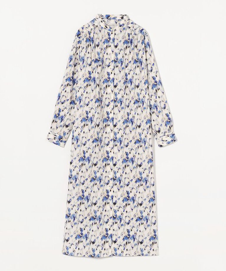 STEVEN ALAN「＜Steven Alan＞プリント ギャザー ワンピース」|ワンピース|