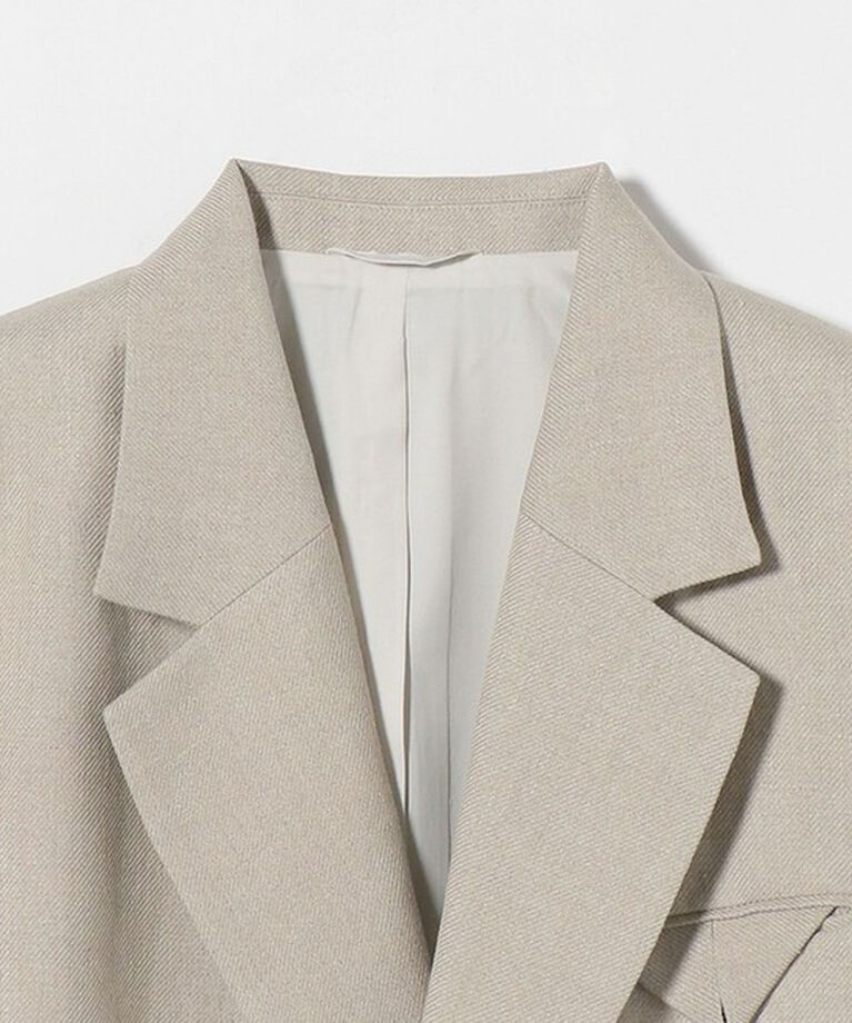 BEAUTY&YOUTH UNITED ARROWS「麻 オーバーサイズ ジャケット」|テーラードジャケット|