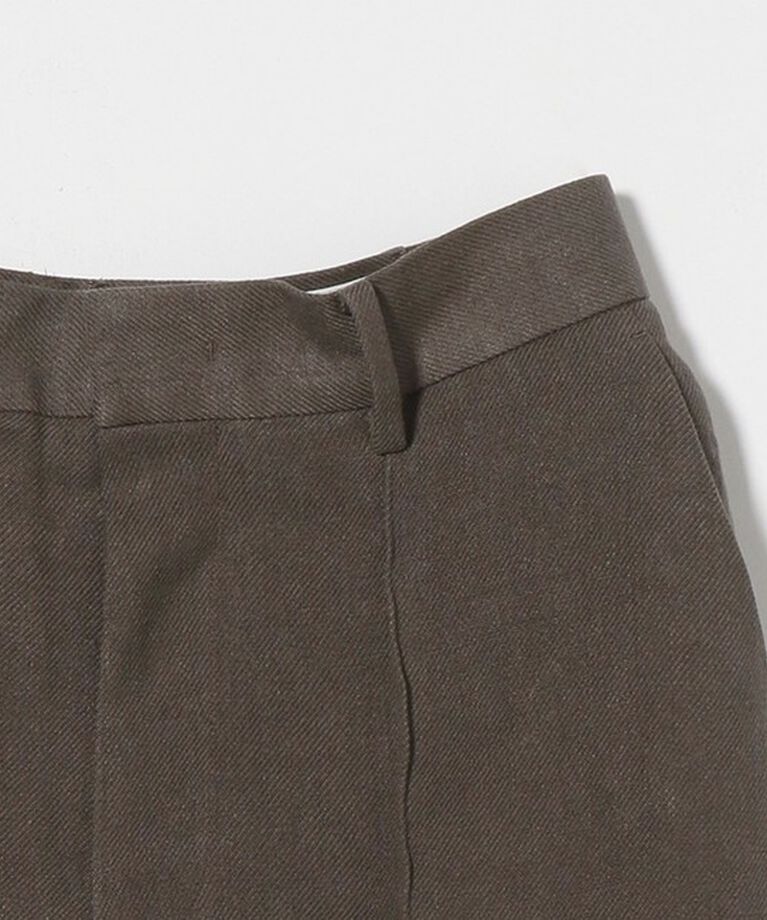 BEAUTY&YOUTH UNITED ARROWS「麻 ワイド ストレートパンツ」|チノ|