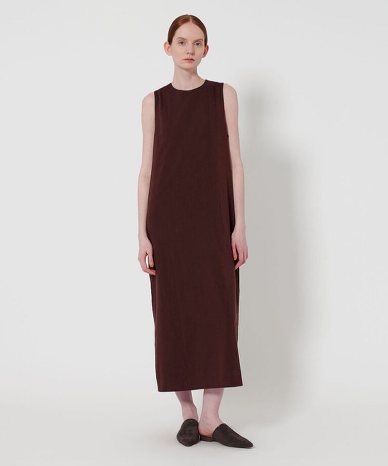 STEVEN ALAN「＜Steven Alan＞アメリカン スリーブ ワンピース」|ワンピース|DK.BROWN