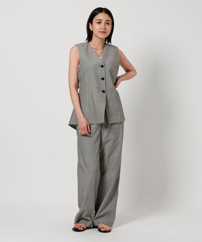 BEAUTY&YOUTH UNITED ARROWS「レーヨンブレンド ストレート パンツ」|スラックス|