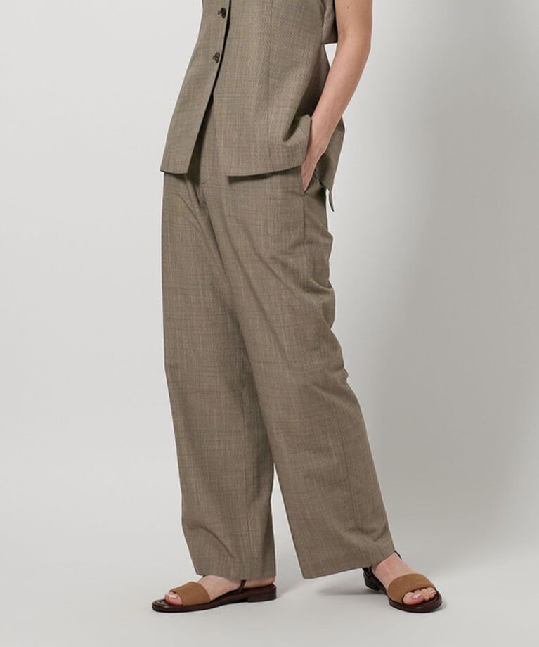 BEAUTY&YOUTH UNITED ARROWS「レーヨンブレンド ストレート パンツ」|スラックス|MD.BROWN