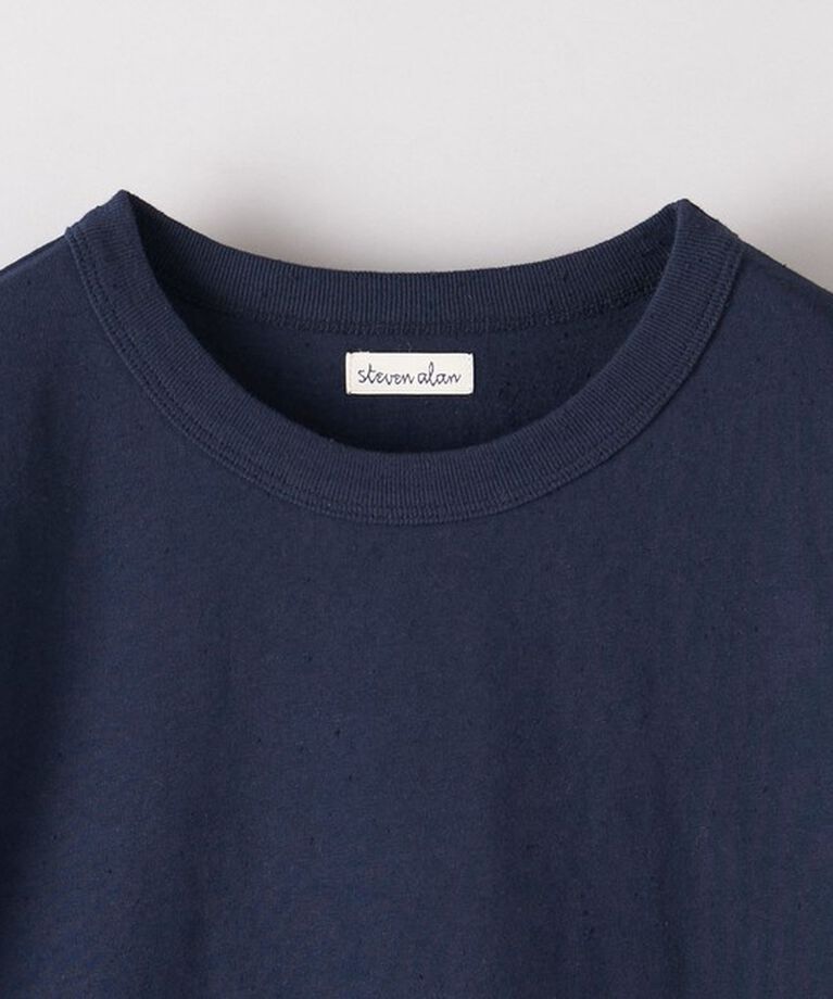 STEVEN ALAN「 ＜Steven Alan＞ コットン ネップ クルーネック Tシャツ NARROW」|Tシャツ・カットソー|