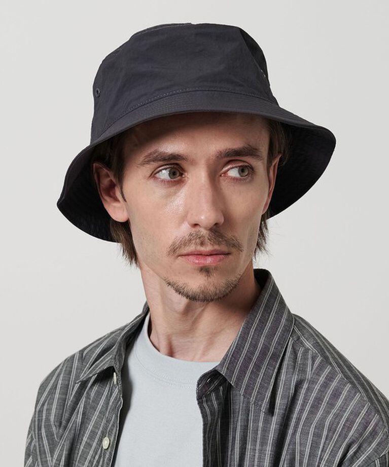 BEAUTY&YOUTH UNITED ARROWS「ReNYLON ワッシャー バケットハット」|ハット|DK.GRAY