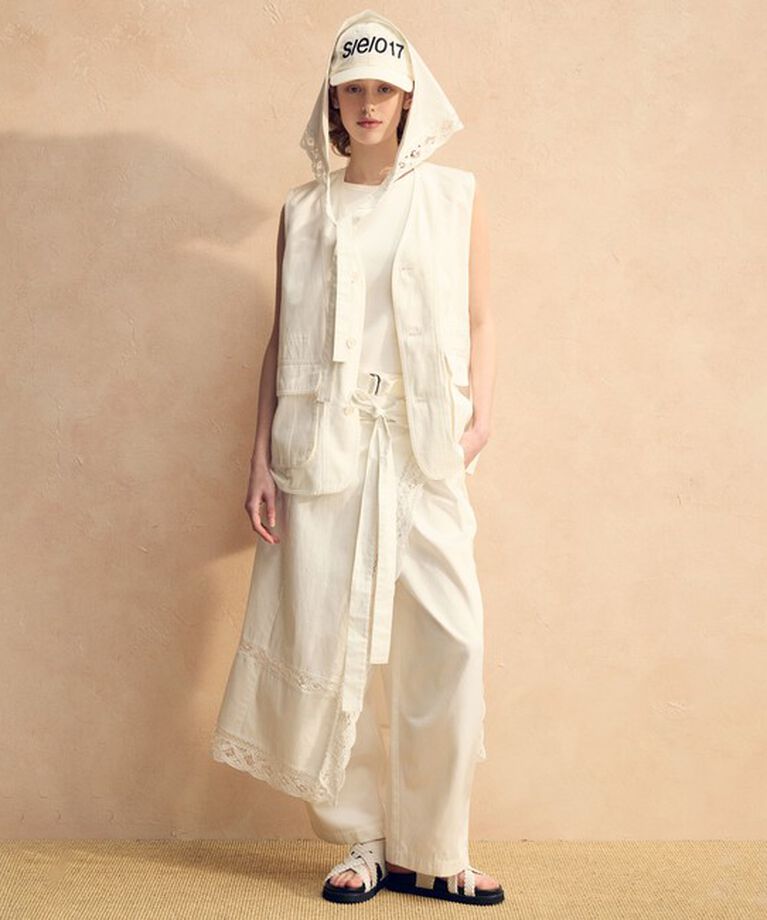 BEAUTY&YOUTH UNITED ARROWS「レザーライクメッシュ クロスサンダル」|サンダル|