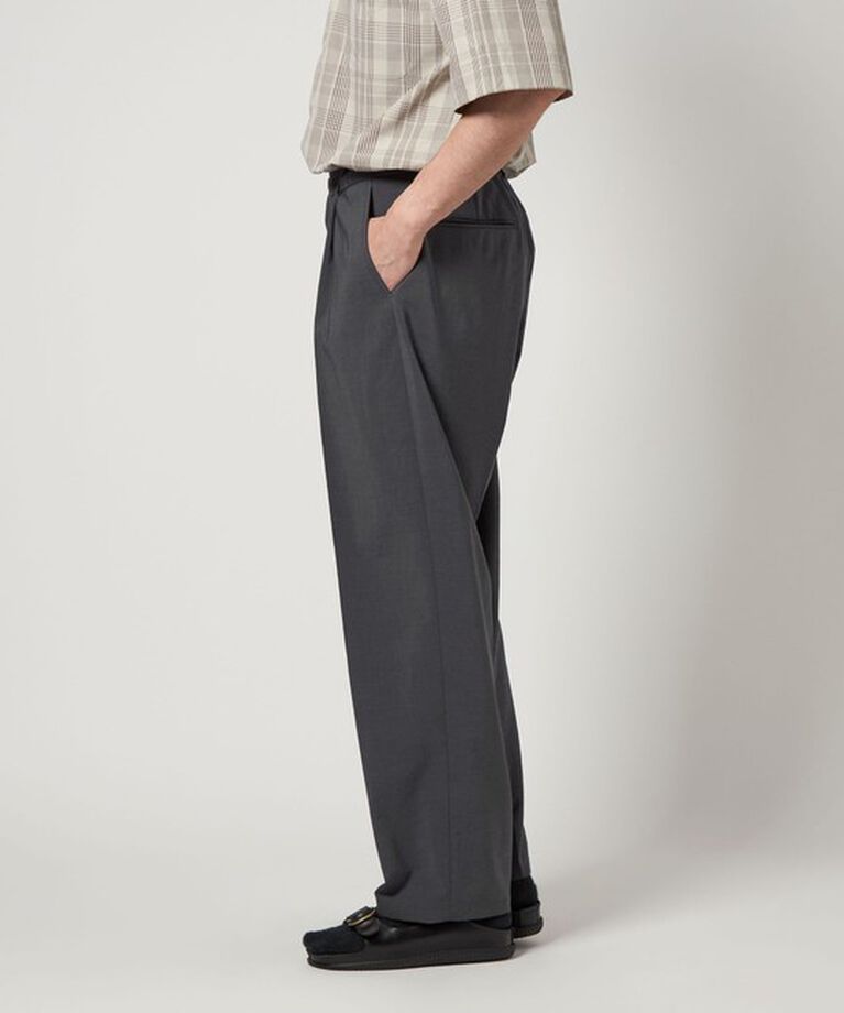 STEVEN ALAN「＜Steven Alan＞ RENULNN アウト ワンプリーツ スラックス」|スラックス|