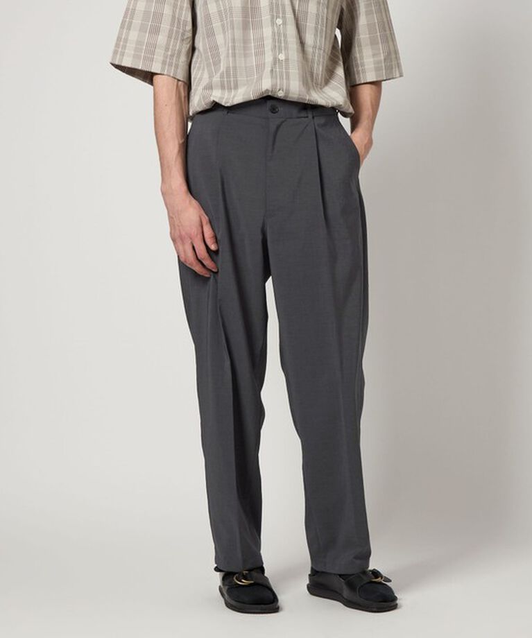 STEVEN ALAN「＜Steven Alan＞ RENULNN アウト ワンプリーツ スラックス」|スラックス|