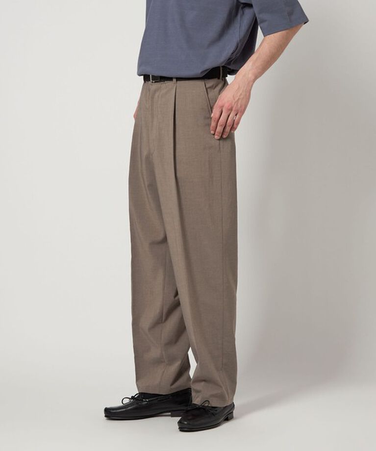 STEVEN ALAN「＜Steven Alan＞ RENULNN アウト ワンプリーツ スラックス」|スラックス|
