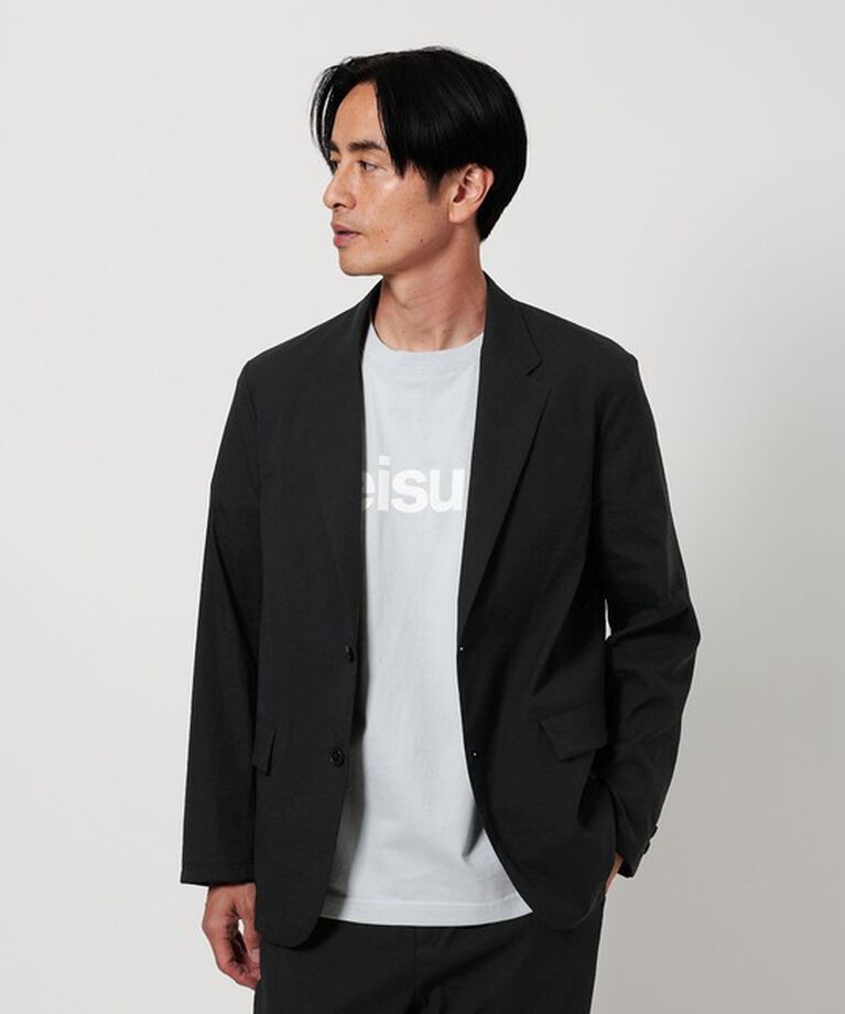 BEAUTY&YOUTH UNITED ARROWS「ミクスチャーナイロン コンフォート ジャケット ‐ヨコストレッチ・撥水機能・セットアップ対応‐」|テーラードジャケット|