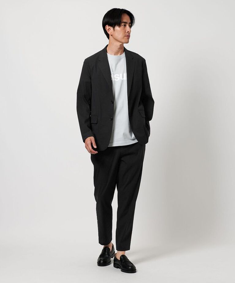 BEAUTY&YOUTH UNITED ARROWS「ミクスチャーナイロン コンフォート ジャケット ‐ヨコストレッチ・撥水機能・セットアップ対応‐」|テーラードジャケット|