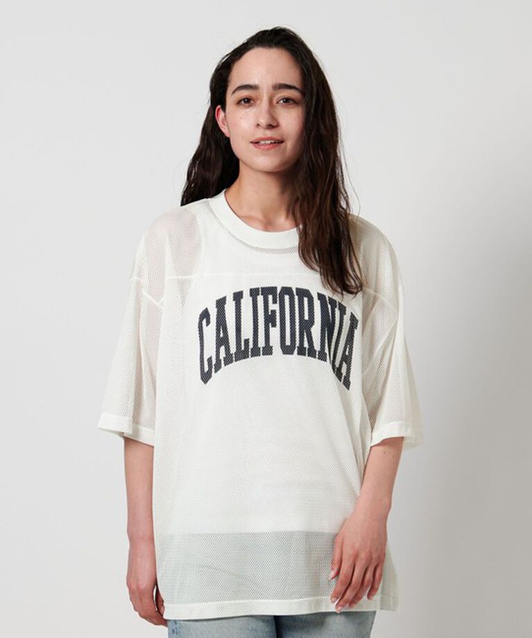 California General Store「＜CGS.＞ アイレット メッシュ クルーネック Tシャツ」|Tシャツ・カットソー|