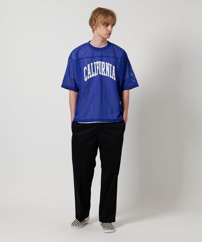 California General Store「＜CGS.＞ アイレット メッシュ クルーネック Tシャツ」|Tシャツ・カットソー|