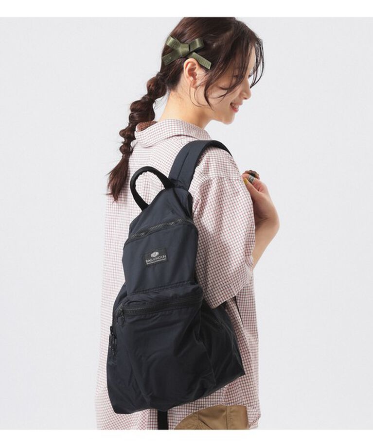 BEAMSBOY「BAG'n'NOUN / DAY PACK MAT」|トートバッグ|BLACK
