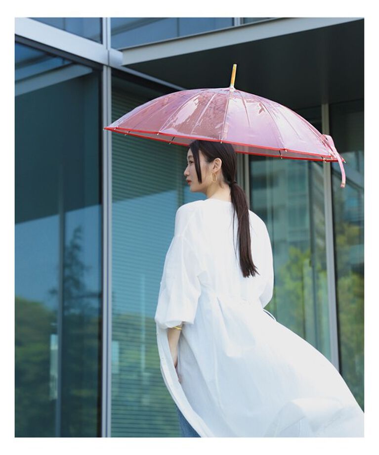 Demi-Luxe BEAMS 「Traditional Weatherwear / バンブー ビニール傘」|傘|