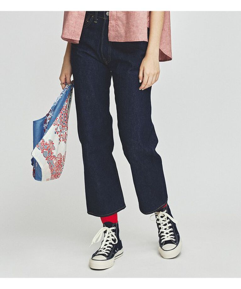 BEAMSBOY「orSlow × BEAMS BOY / 別注 No.8 RIDGID DENIM」|チノ|