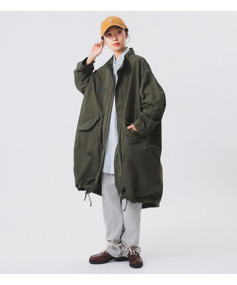BEAMSBOY「ソロテックス M65 パーカ」|ダッフルコート|OLIVE