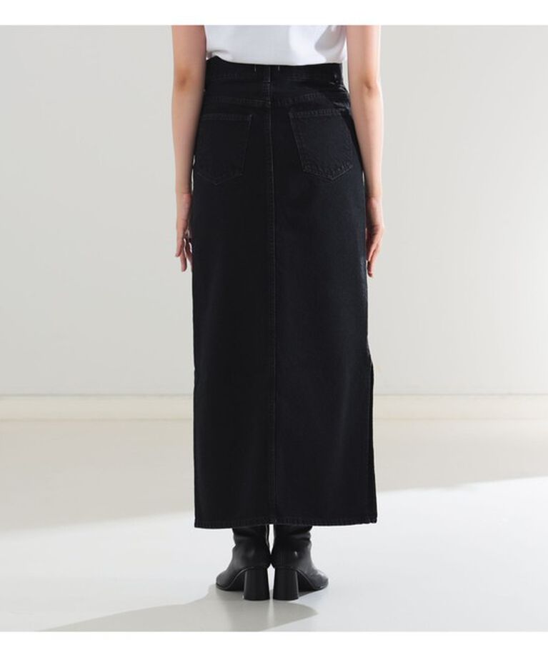 Demi-Luxe BEAMS 「エディター坪田あさみ × woadblue × Demi-Luxe BEAMS / 別注 サイドスリット スカート」|スカート|
