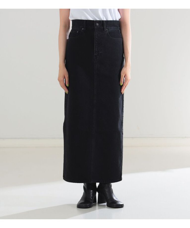 Demi-Luxe BEAMS 「エディター坪田あさみ × woadblue × Demi-Luxe BEAMS / 別注 サイドスリット スカート」|スカート|