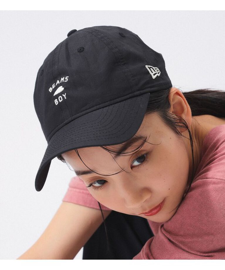 BEAMSBOY「【別注】NEW ERA / BB ロゴ タイプライター キャップ」|その他|BLACK