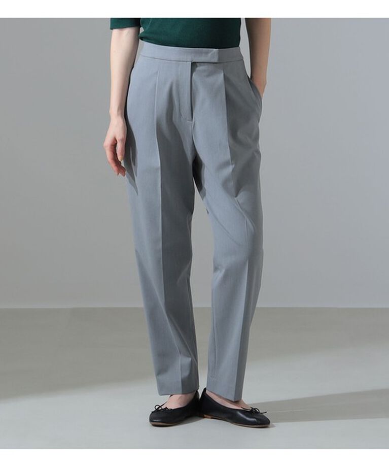Demi-Luxe BEAMS 「テトロンレーヨン 2WAYストレッチ タックパンツ」|チノ|