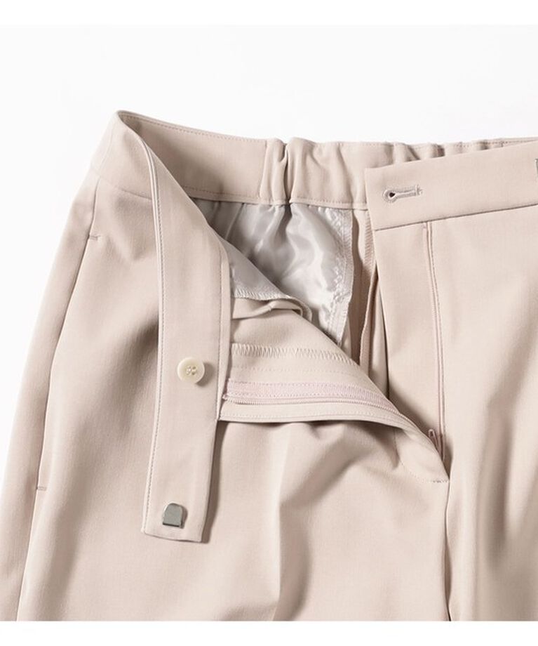 Demi-Luxe BEAMS 「テトロンレーヨン 2WAYストレッチ タックパンツ」|チノ|