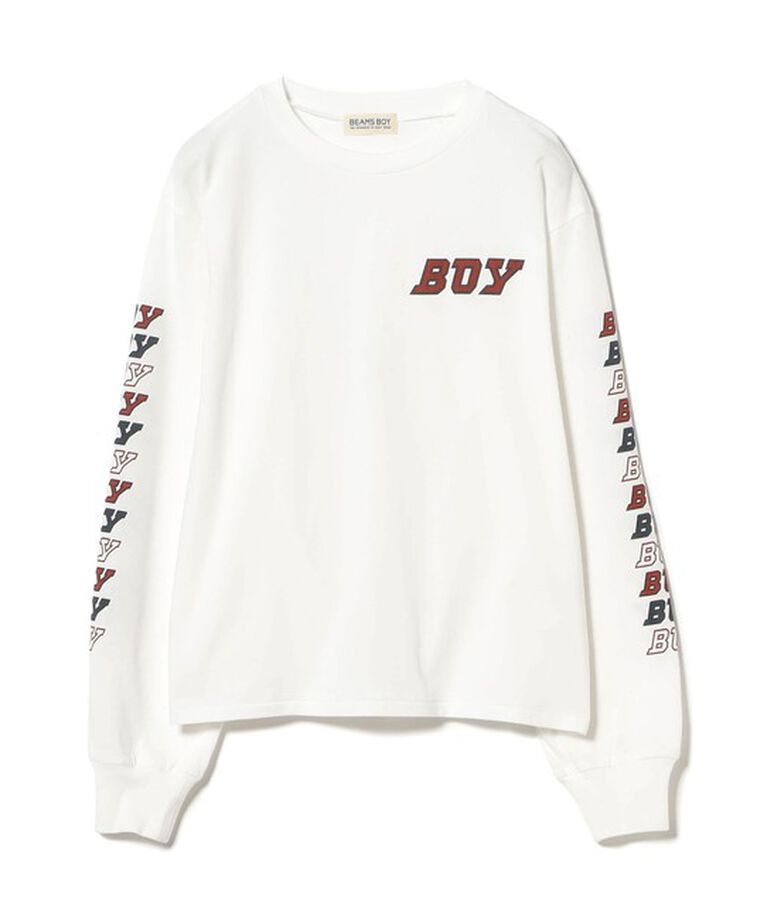 BEAMSBOY「ボーイ ロゴ ロング スリーブ」|Tシャツ・カットソー|