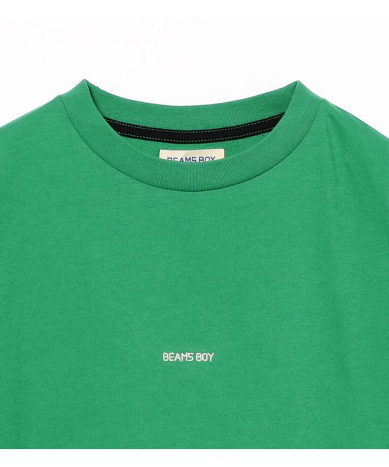 BEAMSBOY「ボーイ エンブロイダリー クルー ショートスリーブ Tシャツ」|Tシャツ・カットソー|