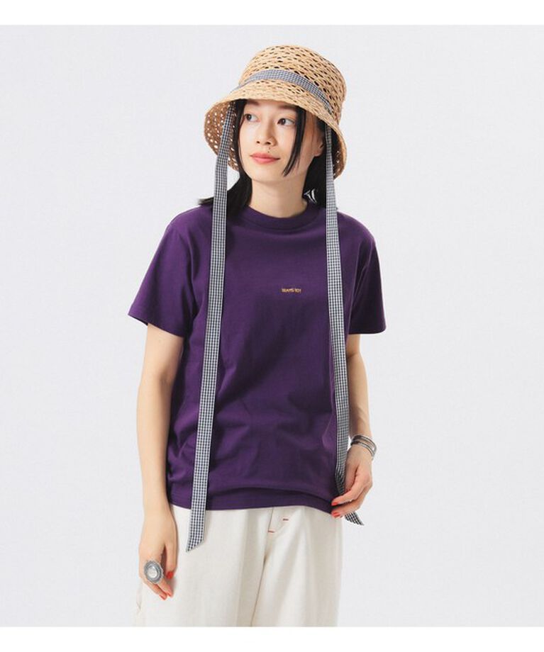 BEAMSBOY「ボーイ エンブロイダリー クルー ショートスリーブ Tシャツ」|Tシャツ・カットソー|
