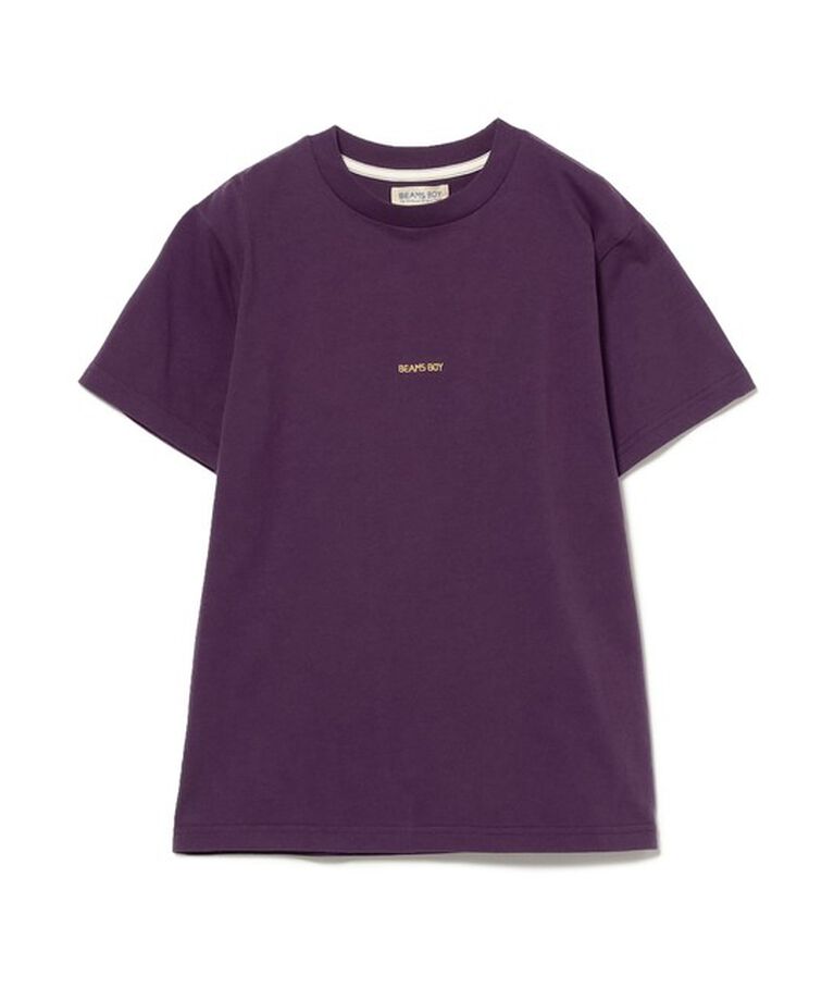 BEAMSBOY「ボーイ エンブロイダリー クルー ショートスリーブ Tシャツ」|Tシャツ・カットソー|