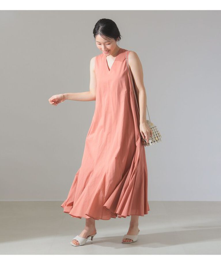 Demi-Luxe BEAMS 「【別注】MARIHA / 夏の月影 ソリッド ワンピース」|ワンピース|