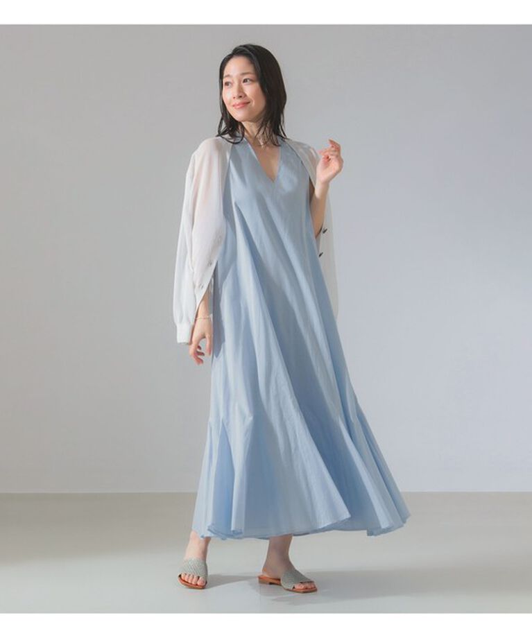 Demi-Luxe BEAMS 「【別注】MARIHA / 夏の月影 ソリッド ワンピース」|ワンピース|
